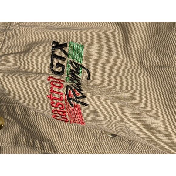 VINTAGE NHRA Winston Racing Pit Crew Shirt 2XL Embroidered John Force Racing - Picture 4 of 6